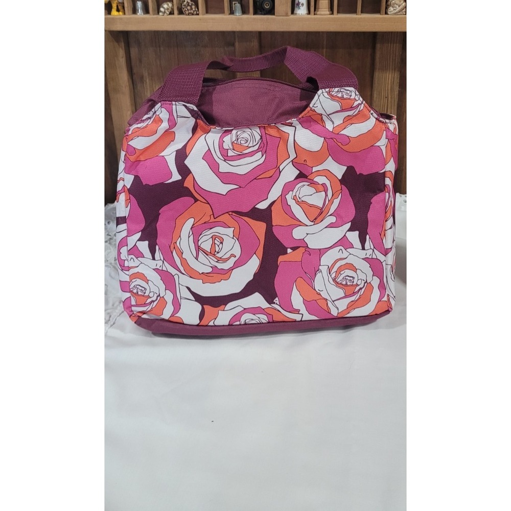 Igloo Cooler Tote 12 Can Leftover Lunch Cooler Bag New Without Tag Pink Orange